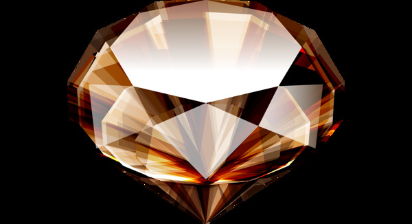 彩色水晶钻石png元素