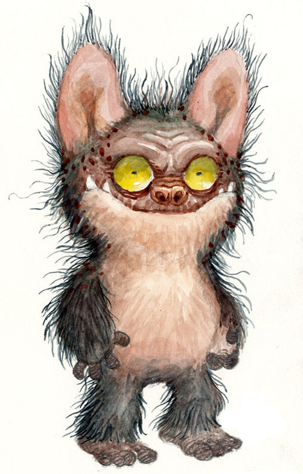位图插画爱丽丝漫游仙境动物怪物免费素材