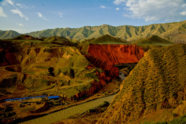 新疆努尔加大峡谷风景