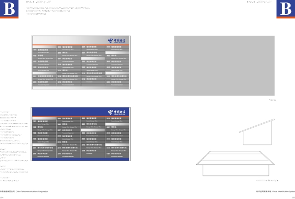 中国电信完全VIS矢量CDR文件VI设计VI宝典AI格式应用部分环境系统