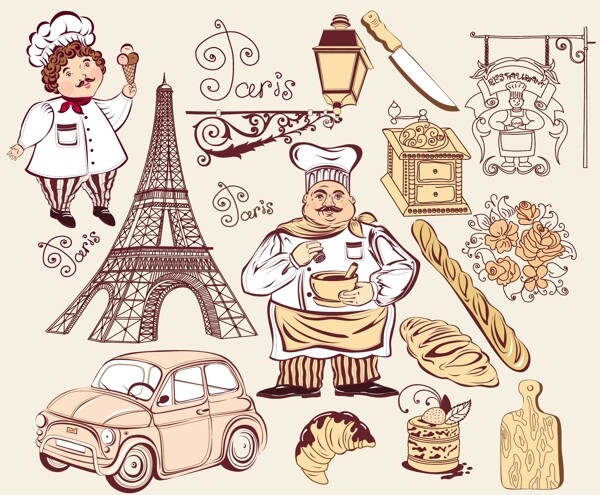 法国巴黎厨师