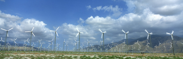 风能发电景观