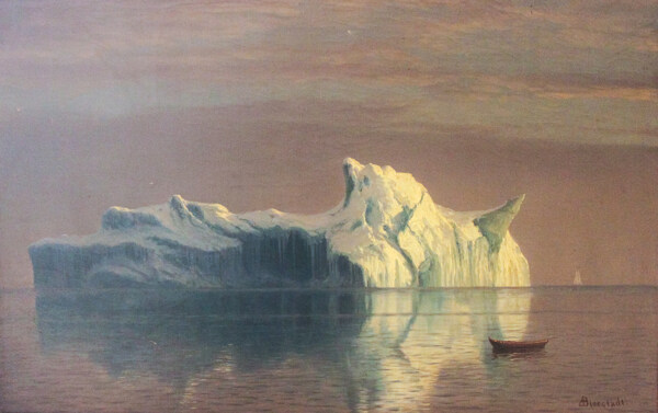 比尔史伯特冰川景观艺术作品图片