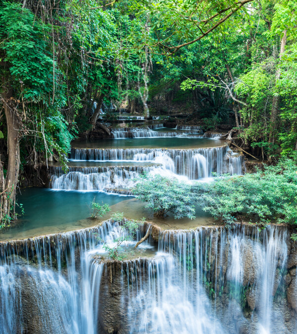 瀑布风光风景图片