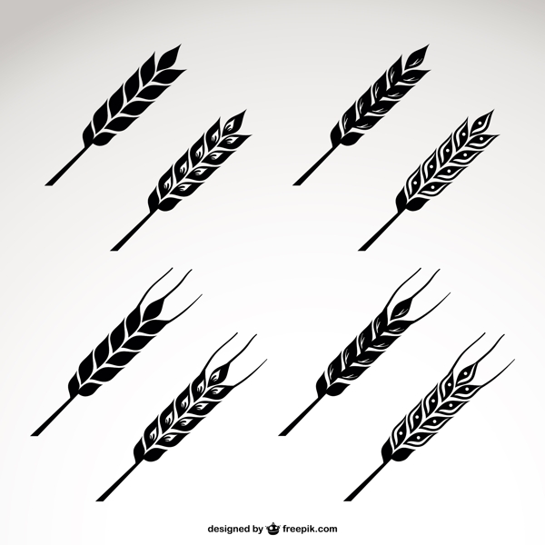 小麦的图标集