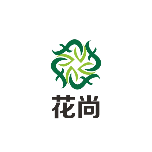 花卉园艺logo设计