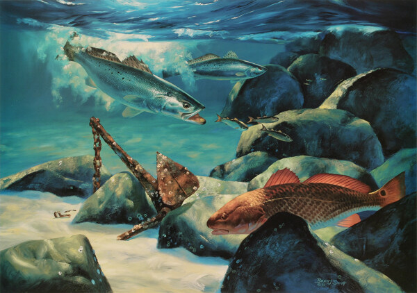 鍔墿50高清西方画家写实动物油画印象派油画装饰画背景墙