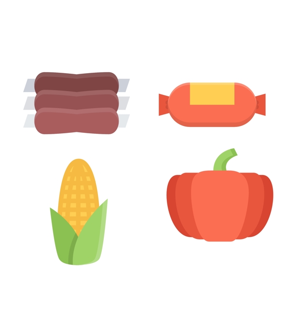 食物icon图标素材