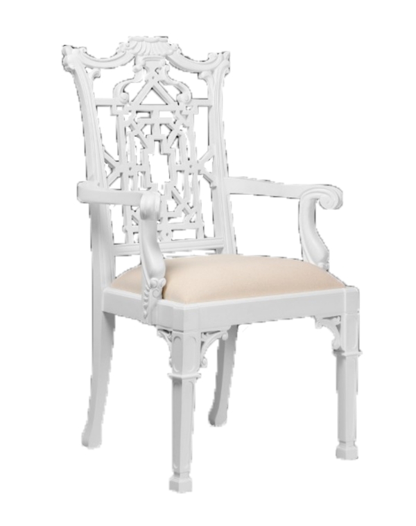 现代简约白色椅子设计