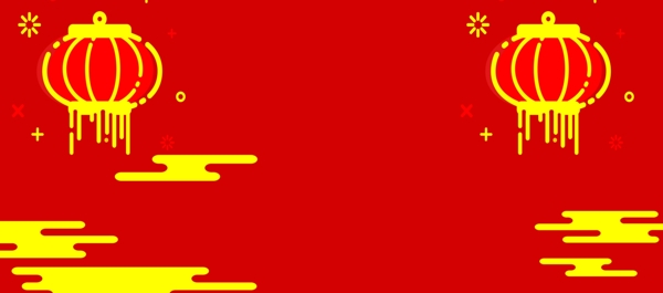 新年MBE扁平新春2019Banner