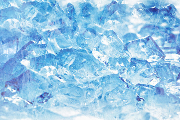 清凉冰块背景图片