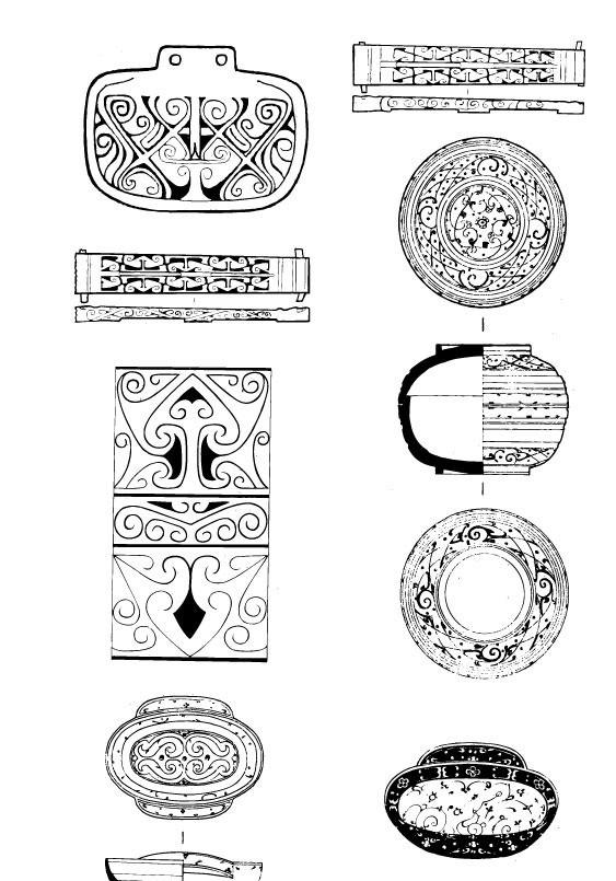 矢量古代吉祥纹样矢量图片