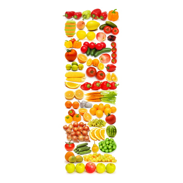 蔬菜水果字母I图片