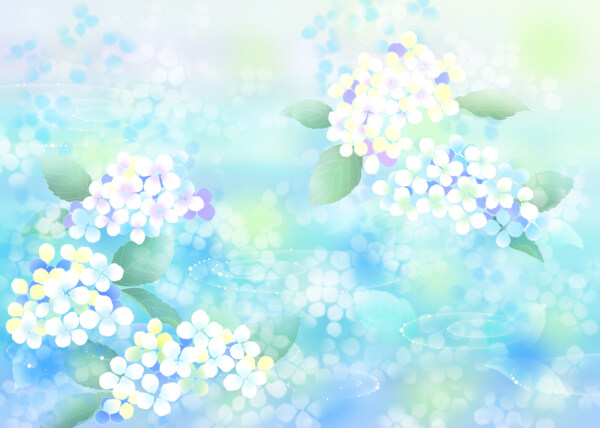 日本花纹背景图片