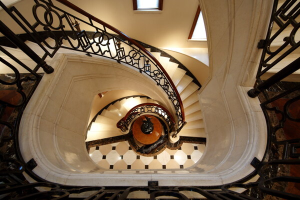 法式时尚楼梯设计图