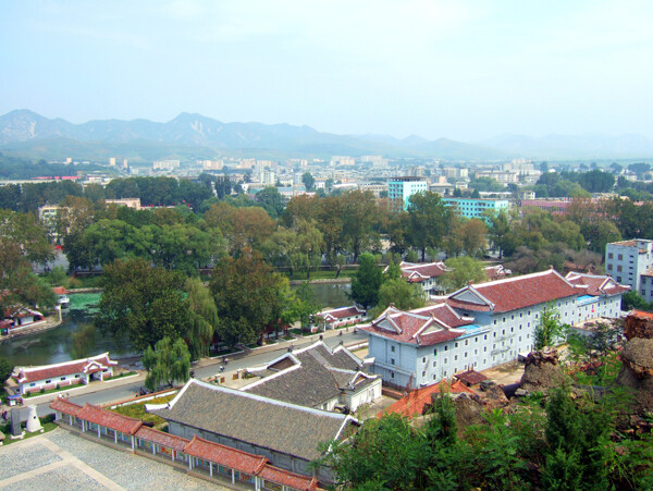 朝鲜城市风光图片