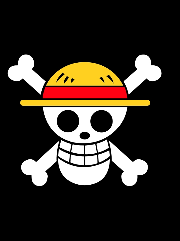 草帽团船旗标志