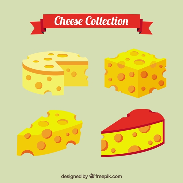 美味的奶酪矢量素材
