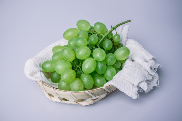 绿色葡萄提子水果元素