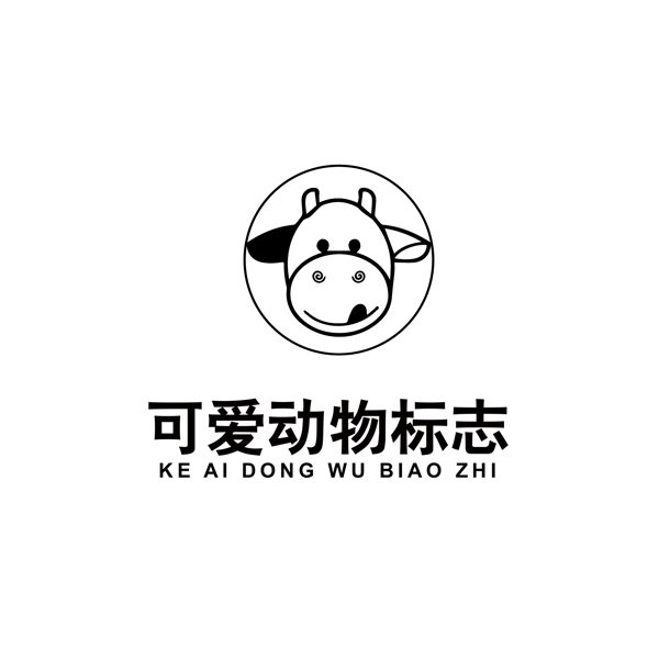 可爱动物logo