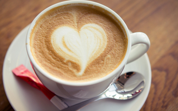 爱心咖啡