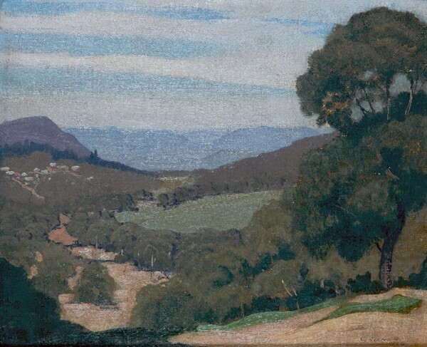 EliothGrunerTheVale1926.jpeg画家风景画静物油画建筑油画装饰画