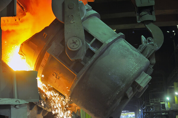 工业生产铁摄影图片