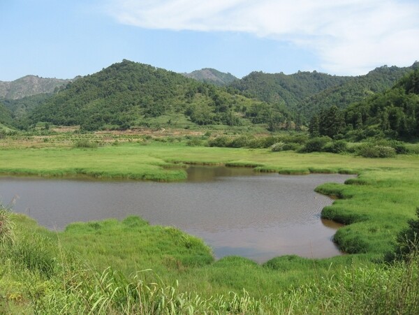 山塘水库图片