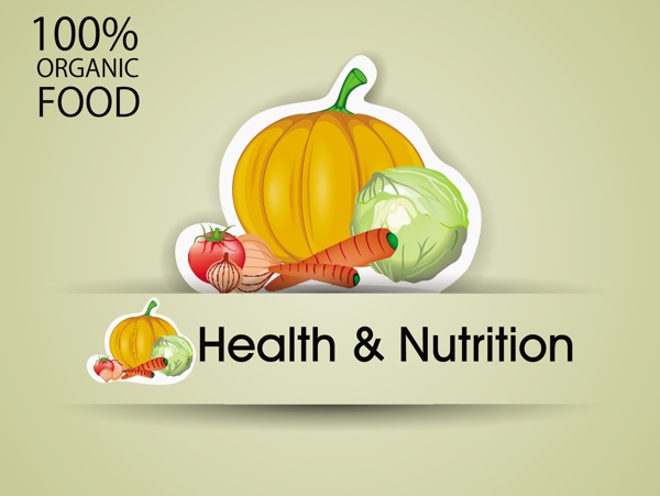 健康和有机食品营养标签
