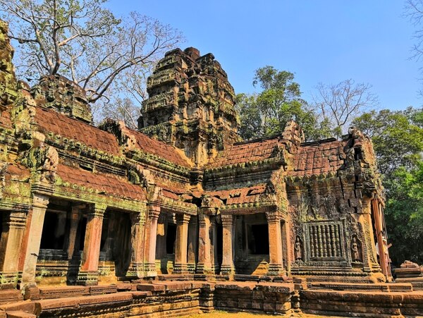柬埔寨塔普伦庙古墓丽影