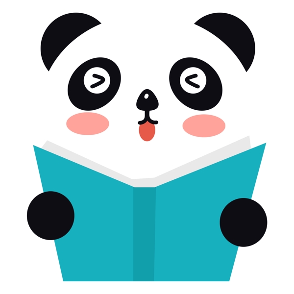 熊猫看书应用图标logo