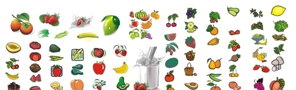 矢量蔬菜水果图片