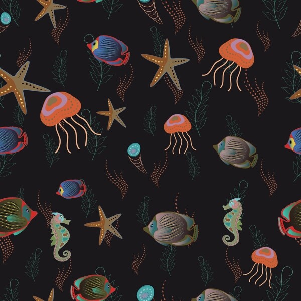 水母海底世界