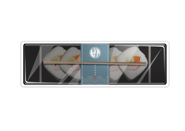 原创寿司盒效果图