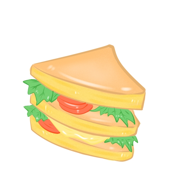 食物面包三明治