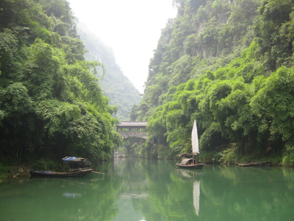 宜昌三峡人家景色图片