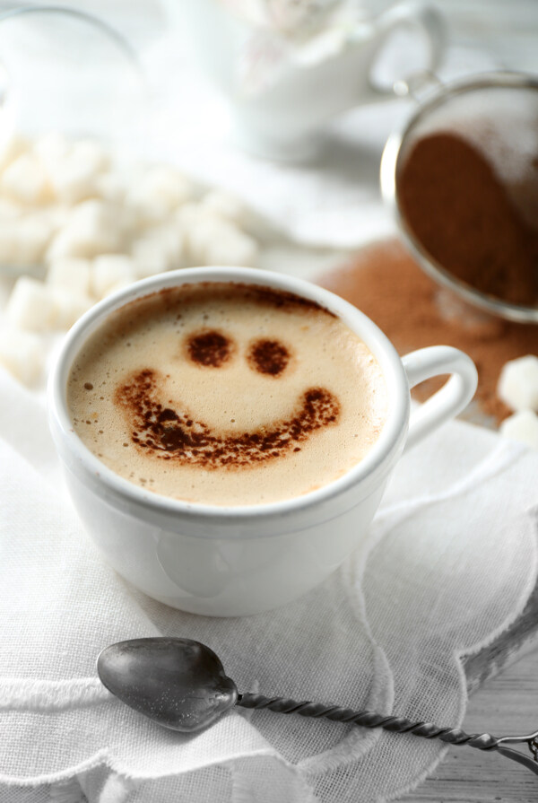 笑脸咖啡图片