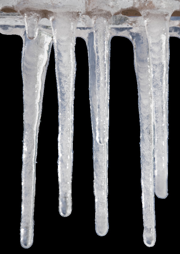 透明冰棍冰柱免抠png透明图层素材