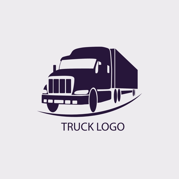 卡车标志logo模板