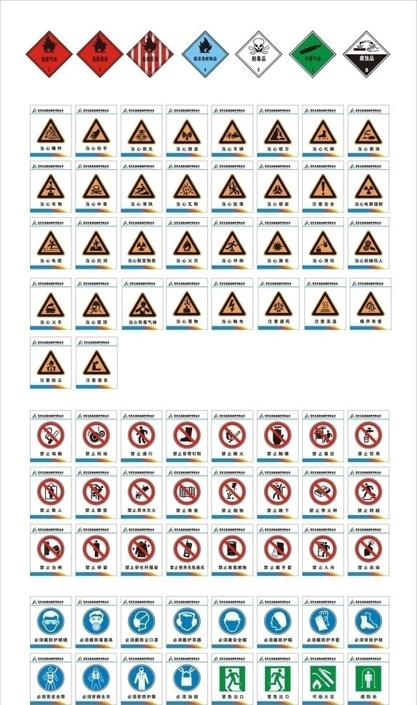 化工禁止注意标识图片