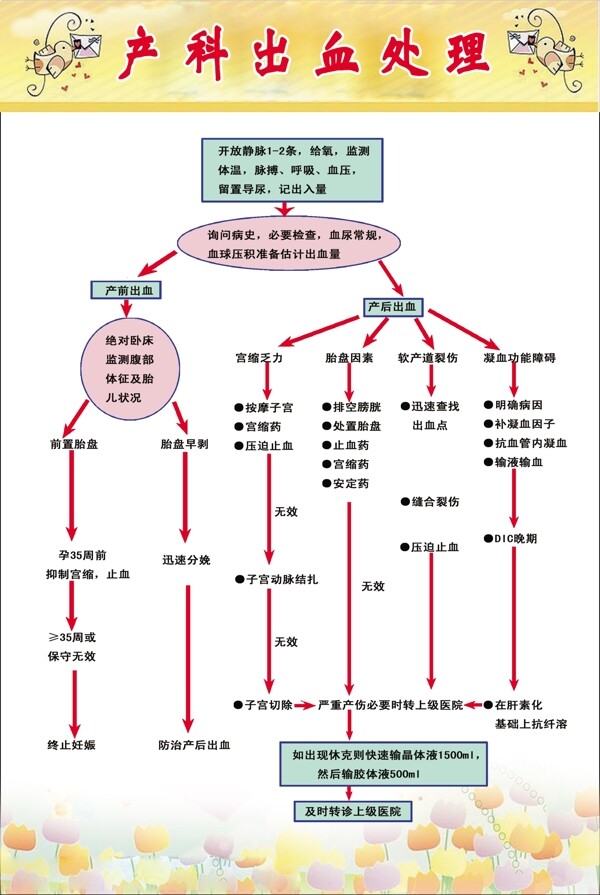 产科出血处理图片