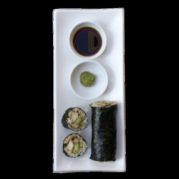 韩料寿司透明免扣装饰素材