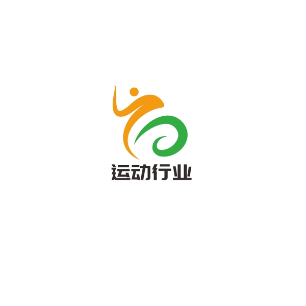 运动行业logo设计