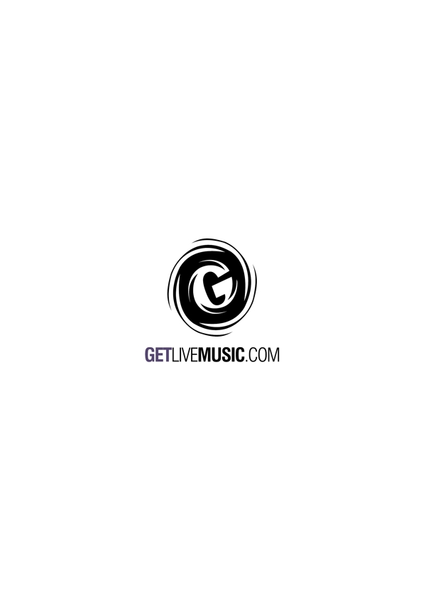 GetLiveMusiccomlogo设计欣赏GetLiveMusiccom音乐公司标志下载标志设计欣赏