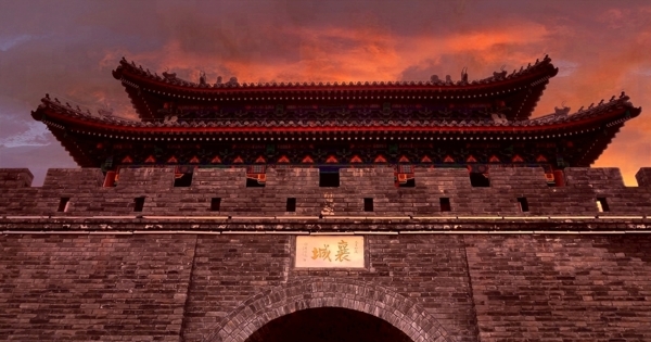 襄城北城门图片