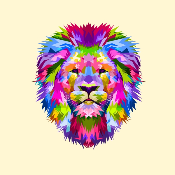彩色狮子头