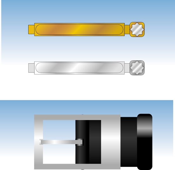 领带夹皮带夹设计图片