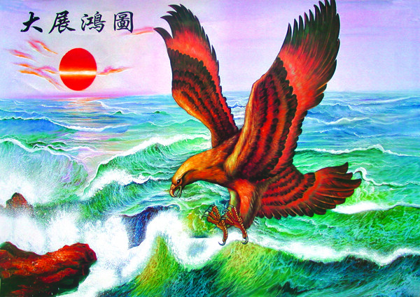 经典壁画中堂画国画0003