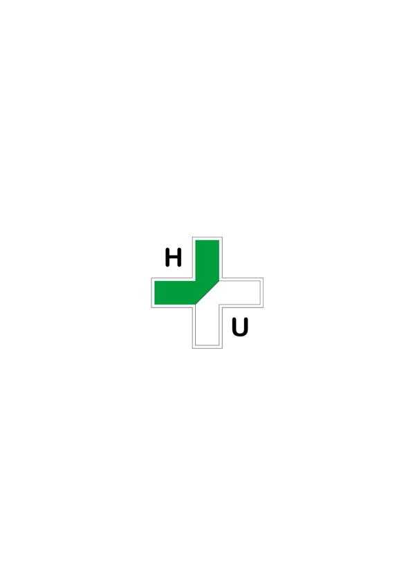HUGVlogo设计欣赏HUGV医疗机构LOGO下载标志设计欣赏