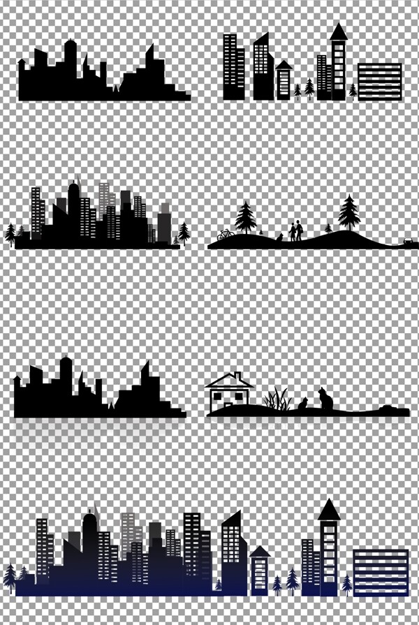 城市剪影